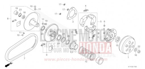 COTE MENE WW125AP de 2023